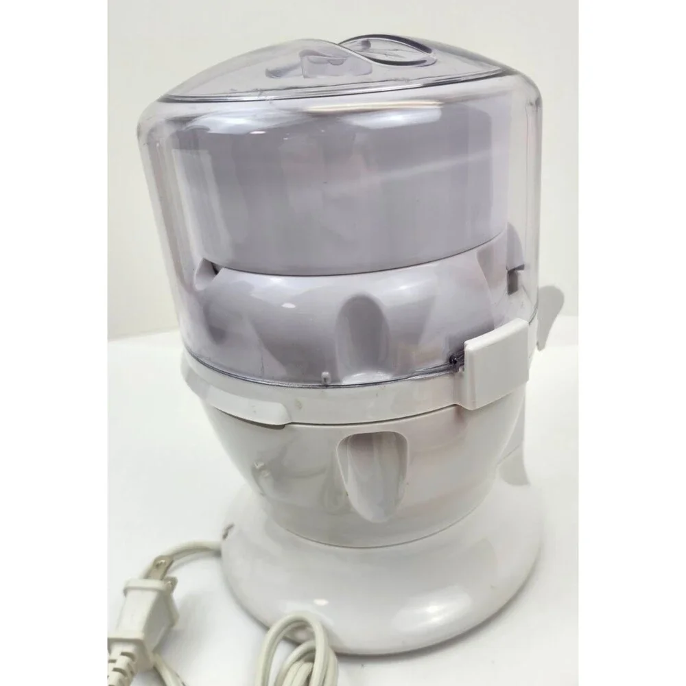Ultimate Chopper CH-1 Food Processor White Works Great 750 Watts Max Power